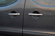 Citroen C-4 2004-2010 Chrom Türgriffblenden (4 Stk., Edelstahl) OmsaLine - Italienischer Edelstahl Foto 1