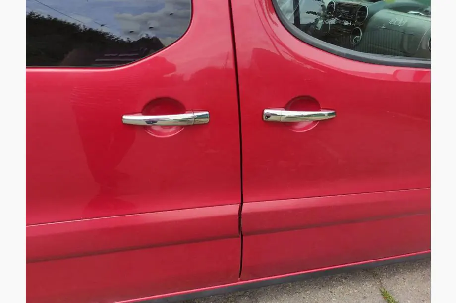 Peugeot 208 2012-2019 Edelstahl Türgriffblenden 2 Stück. Carmos - Türkischer Stahl Foto 8