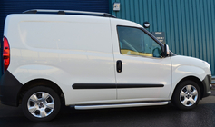 Fiat Doblo II 2010-2022 Fensterrahmen Blenden Edelstahl Foto 5