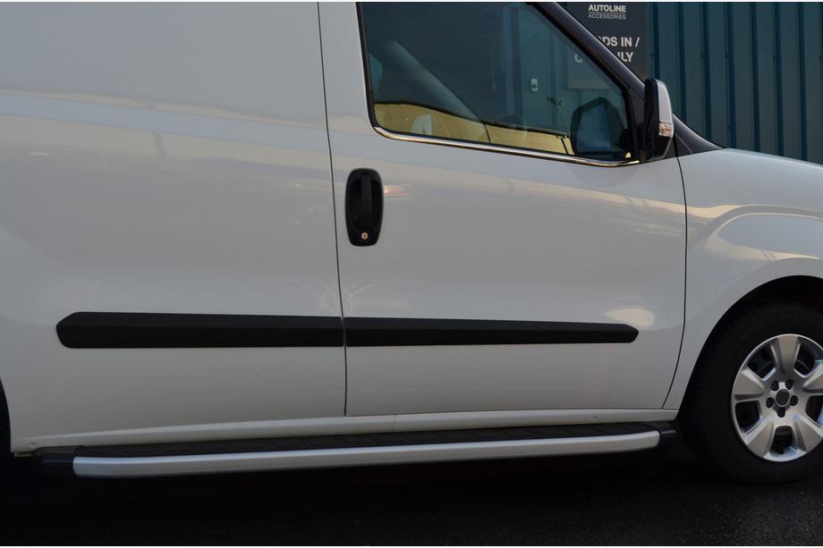 Fiat Doblo II 2010-2022 Fensterrahmen Blenden Edelstahl Image