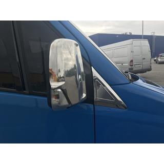 Spiegelabdeckungen Edelstahl (2 Stk.) Mercedes Sprinter W906 2006–2018 Foto 3