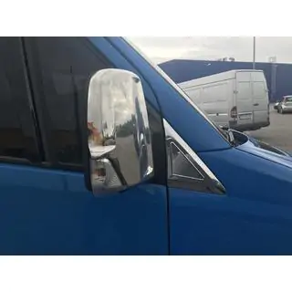 Spiegelabdeckungen Edelstahl (2 Stk.) Foto 3