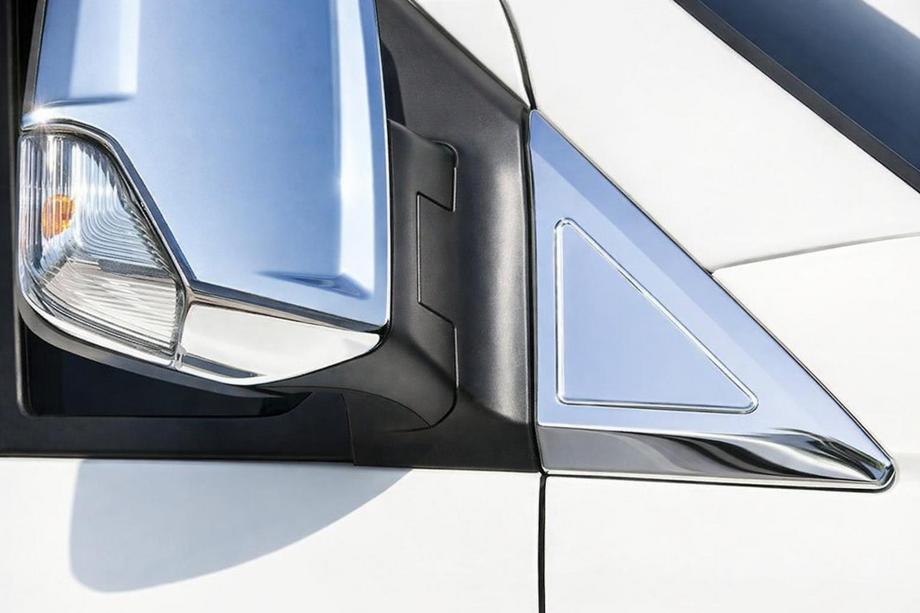Mercedes Sprinter W906 2006–2018 Spiegelabdeckungen Edelstahl (2 Stk.) OmsaLine - Italienischer Edelstahl Image
