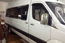 Volkswagen Crafter 2006-2016 Spiegelabdeckungen Chrom (2 Stk) Carmos, Türkischer Stahl Foto 5