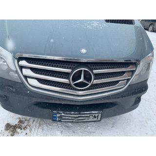 Grillumrandung (2013↗, Edelstahl) Mercedes Sprinter W906 2006–2018 Foto 4