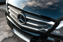 Mercedes Sprinter W906 2006–2018 Chrom Kühlergrill Blenden (2013↗, Edelstahl) OmsaLine - Italienischer Edelstahl Foto 4