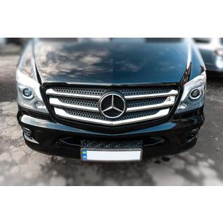 Chrom Kühlergrill Blenden (2013↗, Edelstahl) Mercedes Sprinter W906 2006–2018 Foto 3