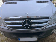 Mercedes Sprinter W906 2006–2018 Chrom Rahmen Kühlergrill (2006-2013, Edelstahl) OmsaLine - Italienischer Edelstahl Foto 1