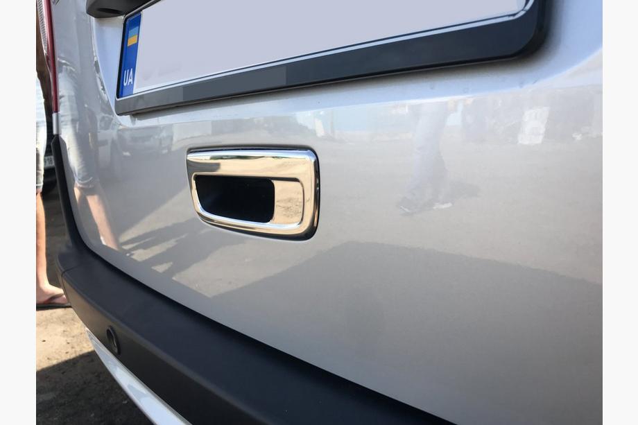 Mercedes Citan 2013-2021 Abdeckung für hinteren Türgriff (Edelstahl) Carmos - Türkischer Edelstahl Foto 2
