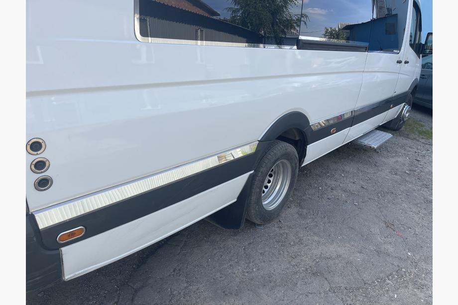 Mercedes Sprinter W906 2006–2018 Edelstahl Türleisten Mittlerer Radstand. OmsaLine - Italienischer Edelstahl Foto 8