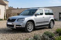 Skoda Yeti 2009-2017 Seitenschweller Bosphorus Black (2 Stk., Aluminium) Foto 1