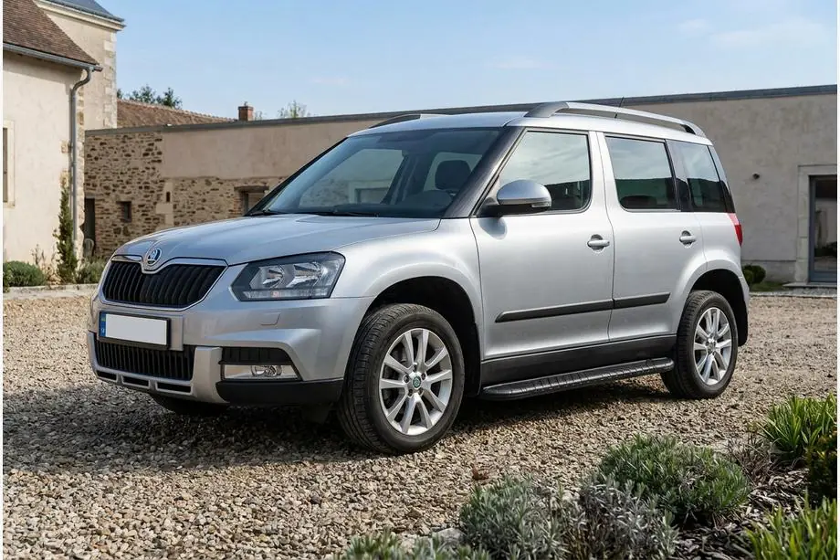 Skoda Yeti 2009-2017 Seitenschweller Bosphorus Black (2 Stk., Aluminium) Image