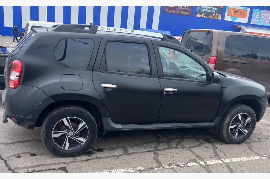Renault Duster 2008–2017 Chrom Türgriffblenden (4 Stk., Edelstahl) Für russische Ausführung - OmsaLine Foto 2