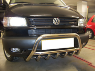 Volkswagen T4 Caravelle/Multivan 1990–2003 Frontbügel WT003 60mm Edelstahl 51mm, mit Schriftzug Foto 7