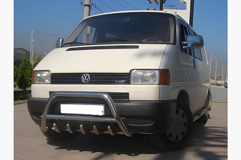 Volkswagen T4 Caravelle/Multivan 1990–2003 Frontbügel WT003 60mm Edelstahl 60mm, mit Schriftzug Foto 8