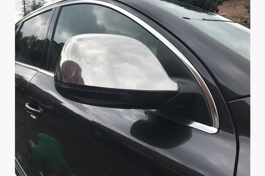 Audi Q7 2005-2015 Spiegelabdeckungen (2 Stk, Edelstahl) Foto 3