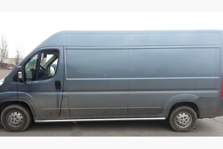 Citroen Jumper 2007-2025 Seitliche Rohre (2 Stk., Edelstahl) Mittlerer Radstand, Ø60 Foto 3