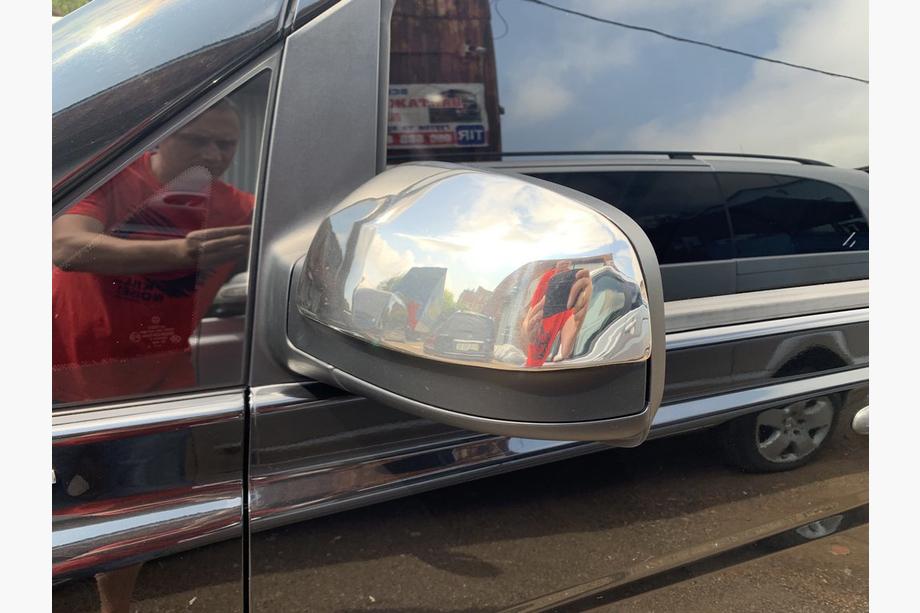 Mercedes Vito W639 2004-2014 Spiegelabdeckungen Chrom Vito 2010-2015 (2 Stk) Foto 8