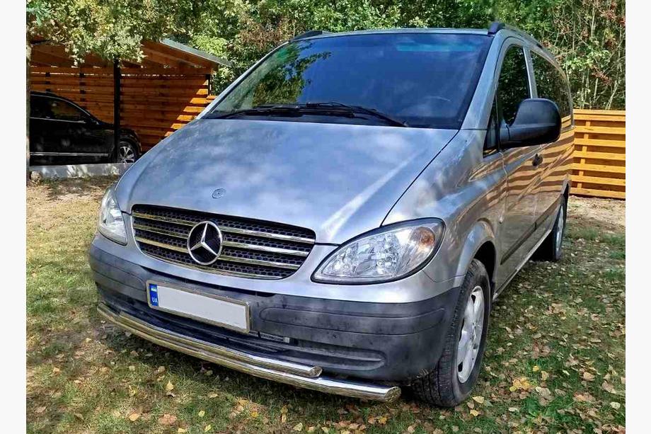 Mercedes Vito W639 2004-2014 Frontschutzbügel ST014 (Edelstahl) 2004-2010, 60 ↗ 42mm Foto 13