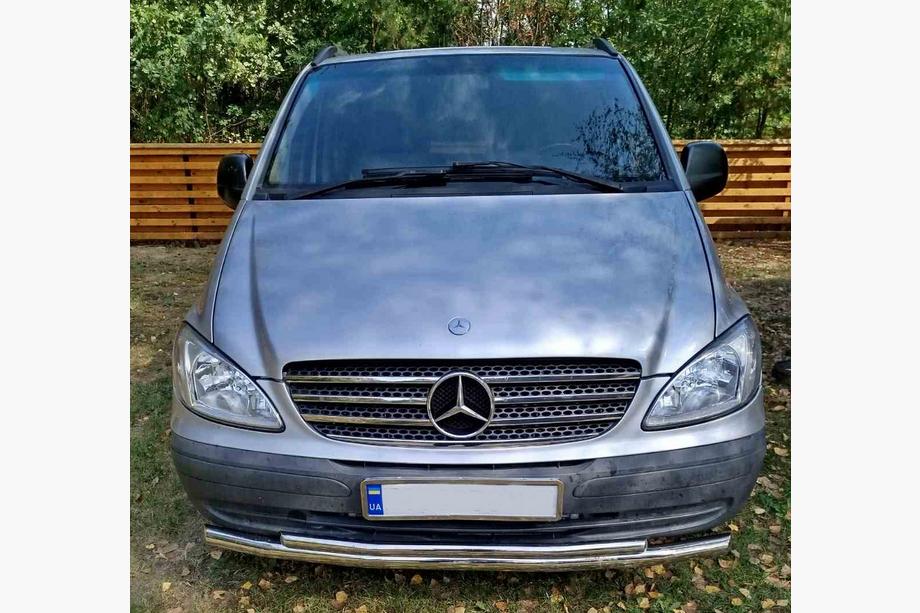 Mercedes Vito W639 2004-2014 Frontschutzbügel ST014 (Edelstahl) 2004-2010, 60 ↗ 42mm Foto 12