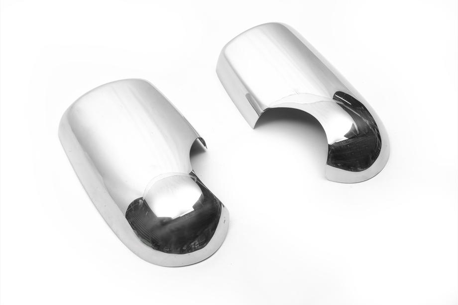 Ford Transit 2000–2014 Spiegelabdeckungen Chrom (2 Stk) Carmos - Verchromter Kunststoff Foto 7