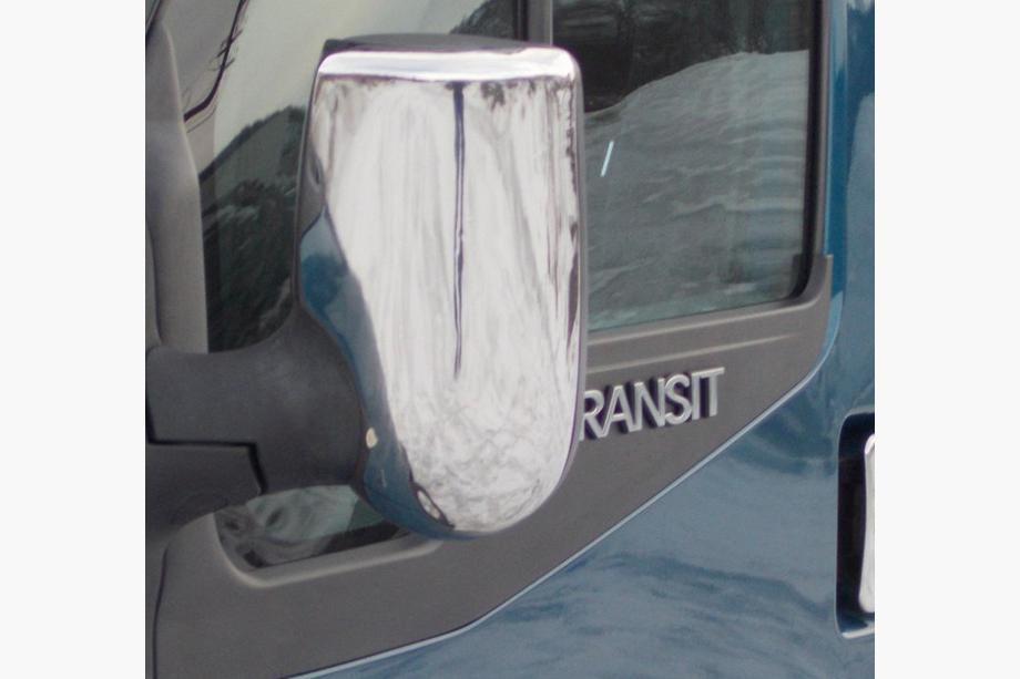 Ford Transit 2000–2014 Spiegelabdeckungen Chrom (2 Stk) Carmos - Verchromter Kunststoff Foto 3