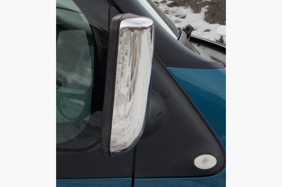 Ford Transit 2000–2014 Spiegelabdeckungen Chrom (2 Stk) Carmos - Verchromter Kunststoff Foto 5