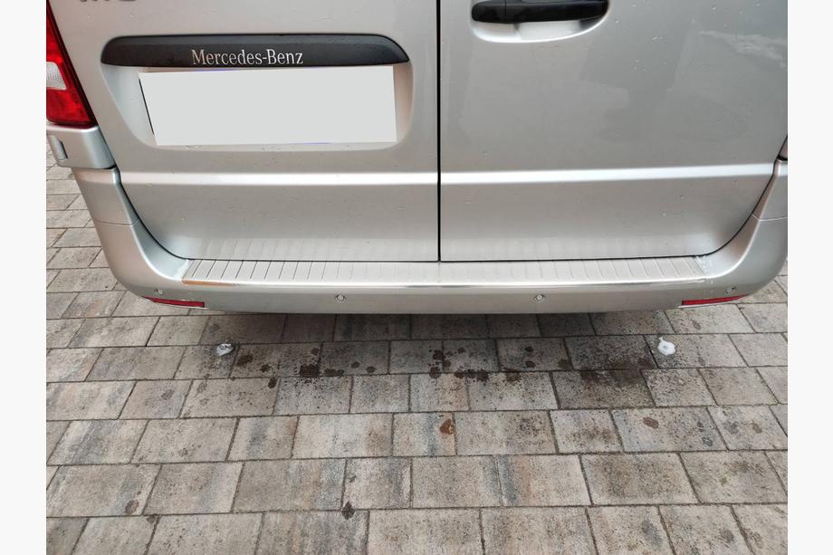 Mercedes Vito/V-class W447 2014- Heckstoßstangenschutz OmsaLine Edelstahl Matt Foto 12