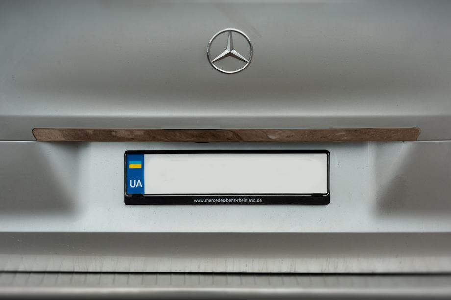 Mercedes Vito/V-class W447 2014- Heckstoßstangenschutz OmsaLine Edelstahl Matt Foto 6