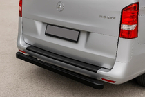 Mercedes Vito/V-class W447 2014- Heckbügel Moonlight (Aluminium) Grau Matt Foto 2