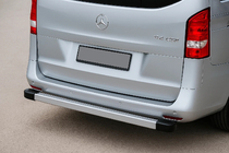 Mercedes Vito/V-class W447 2014- Heckbügel Moonlight (Aluminium) Grau Matt Foto 1