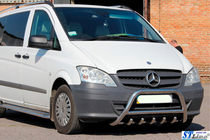 Mercedes Viano 2004-2014 Frontbügel WT003/004 (Edelstahl) Foto 2