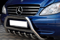 Mercedes Viano 2004-2014 Frontbügel WT003/004 (Edelstahl) Foto 8