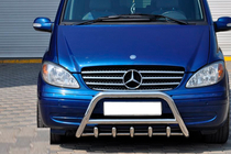 Mercedes Viano 2004-2014 Frontbügel WT003/004 (Edelstahl) Foto 9