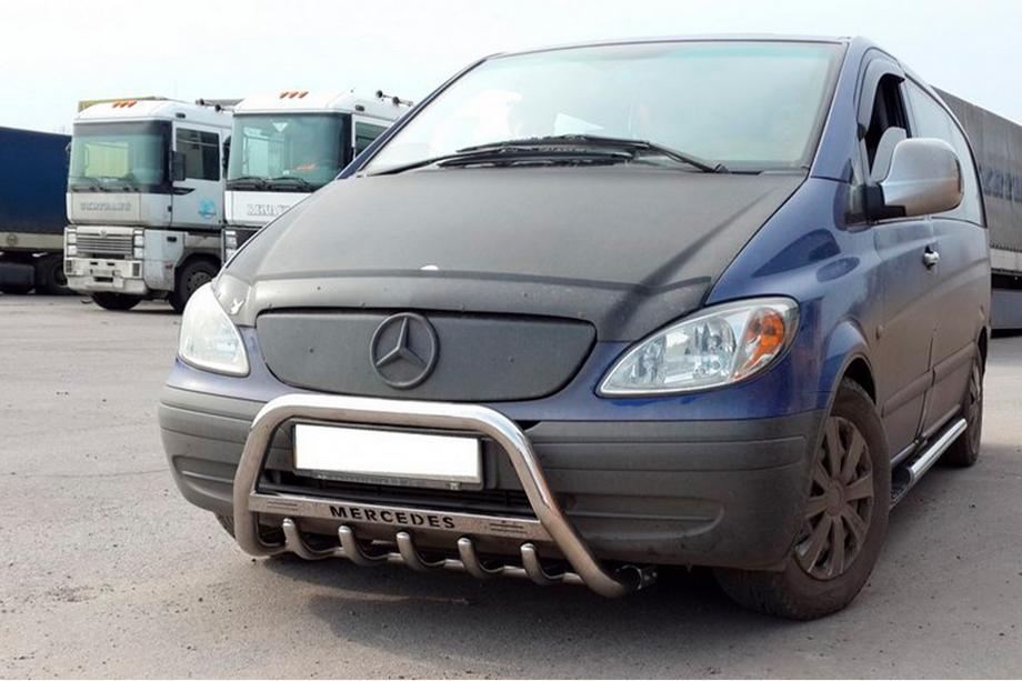 Mercedes Viano 2004-2014 Frontbügel WT003/004 (Edelstahl) Image