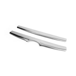 Chrom Kühlergrill Blenden (2006-2010, 2 Stk., Edelstahl) Hyundai Santa Fe 2 2006-2012 Foto 4