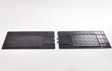 Volkswagen LT 1995-2006 Hintere Gummimatten (2 Stk, Stingray) Premium - geruchloser Gummi Foto 2