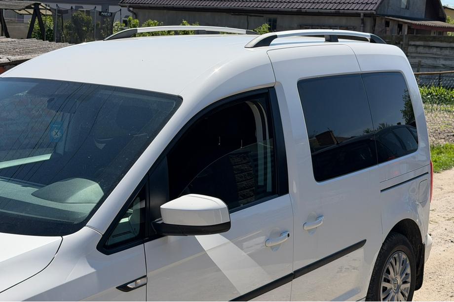 Volkswagen Caddy 2004-2010 Dachreling Chrom Foto 4