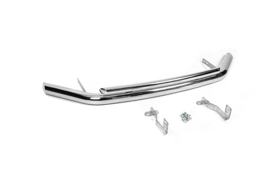 Volkswagen Caddy 2004-2010 Front Doppelbügel ST014 (Edelstahl) Image
