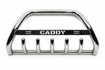 Volkswagen Caddy 2004-2010 Frontbügel WT003 (Edelstahl) 60mm, ohne Schriftzug Foto 3
