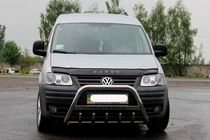 Volkswagen Caddy 2004-2010 Frontbügel WT003 (Edelstahl) Foto 2