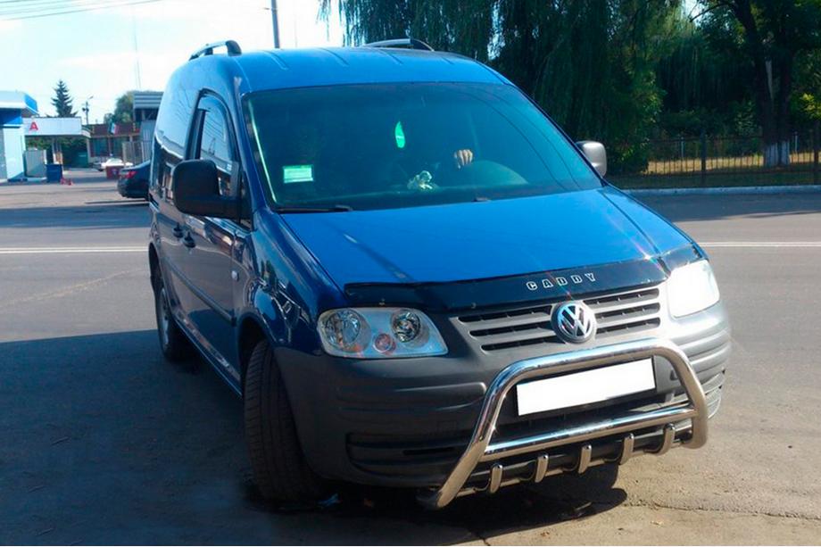 Volkswagen Caddy 2004-2010 Frontbügel WT003 (Edelstahl) Foto 5
