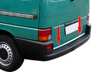 Volkswagen T4 Transporter 1990-2003 Kofferraum Ladekantenschutz Edelstahl OmsaLine, Heckklappe - 1 Tür Foto 1