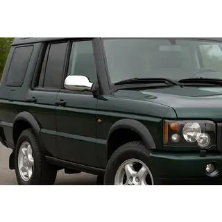Spiegelabdeckungen (2 Stk, Edelstahl) Land Rover Discovery II 1998-2004 Foto 1