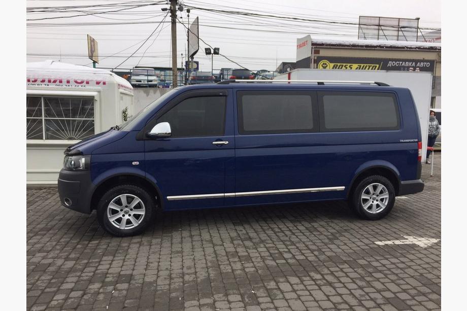 Volkswagen T5 Transporter 2003-2010 Türleisten Edelstahl Chrom 1 Tür, Langversion, Carmos - türkischer Stahl Foto 7