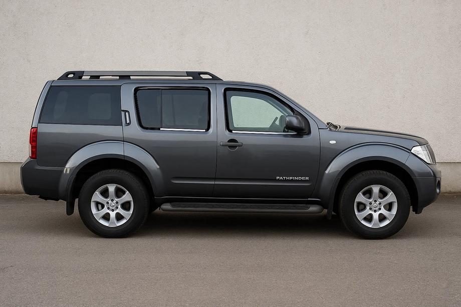 Nissan Pathfinder R51 2005-2014 Fensterzierleisten Edelstahl (4 Stk.) Carmos - Türkischer Edelstahl Image