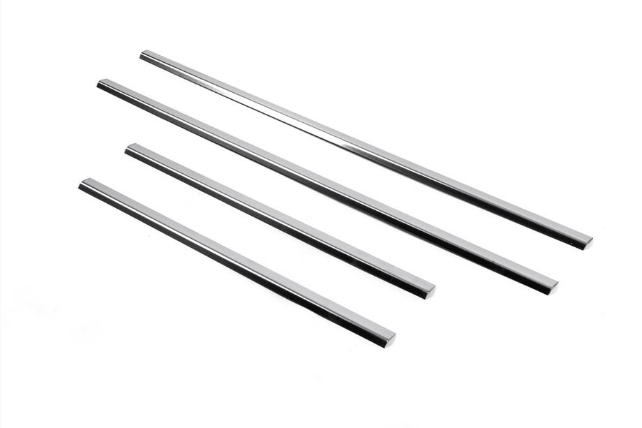Nissan Pathfinder R51 2005-2014 Fensterzierleisten Edelstahl (4 Stk.) Foto 3