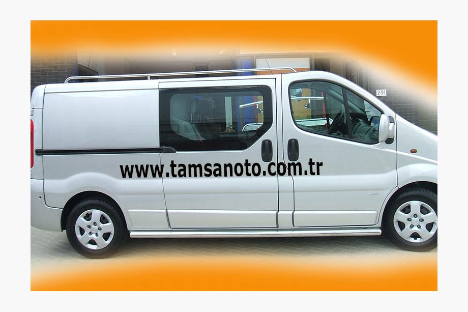Nissan Primastar 2002-2014 Seitliche Rohre (2 Stk, Edelstahl) 60mm, Kurzer Radstand Foto 5