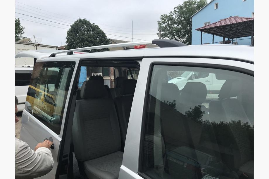 Volkswagen T5 Caravelle 2004-2010 Dachreling Chrom Foto 2