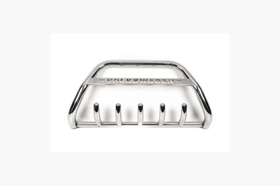 Volkswagen T5 Caravelle 2004-2010 Frontbügel WT003 (Edelstahl) 60mm, mit Schriftzug Foto 2